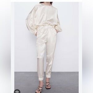 Zara Cream Track suit